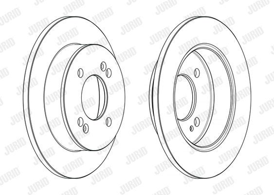 563219JC-1 JURID Тормозной диск (фото 1)