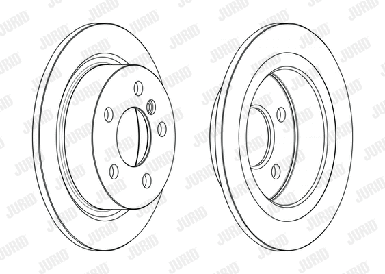 563220JC JURID Тормозной диск (фото 1)