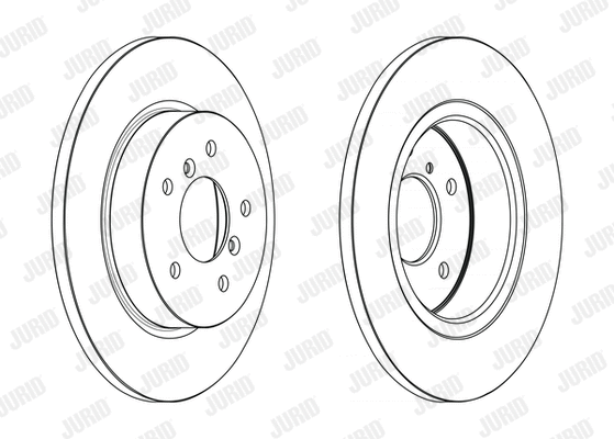 563229JC-1 JURID Тормозной диск (фото 1)