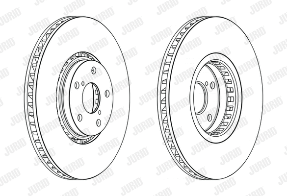 563241JC-1 JURID Тормозной диск (фото 1)