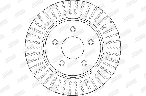 563299JC-1 JURID Тормозной диск (фото 1)