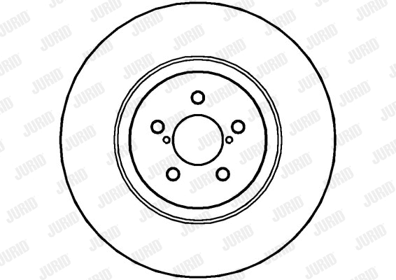 563335J-1 JURID Тормозной диск (фото 1)