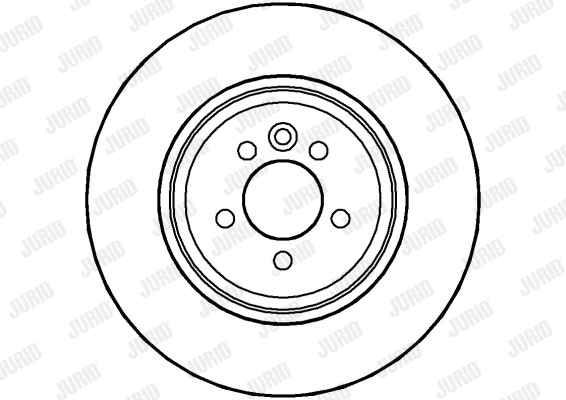 563416J-1 JURID Тормозной диск (фото 1)