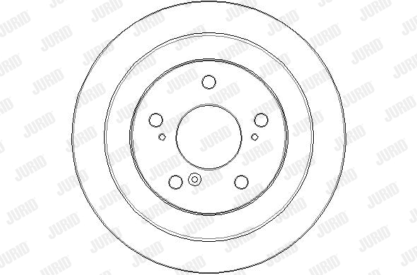 563420J-1 JURID Тормозной диск (фото 1)