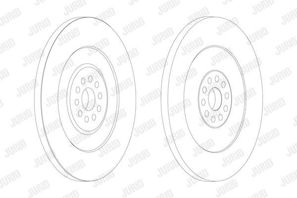 567142J JURID Тормозной диск (фото 1)