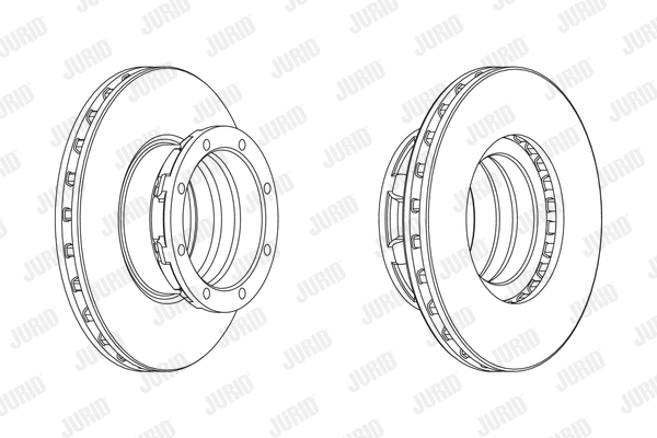 567767J JURID Тормозной диск (фото 1)