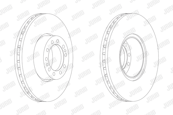 569113J JURID Тормозной диск (фото 1)