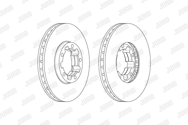 569231J JURID Тормозной диск (фото 1)