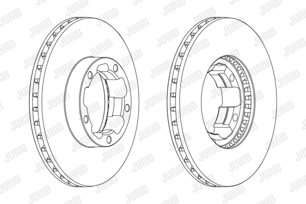 569273J JURID Тормозной диск (фото 1)