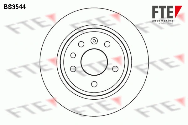 BS3544 FTE Тормозной диск (фото 1)