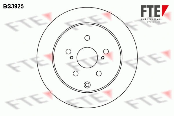 BS3925 FTE Тормозной диск (фото 1)