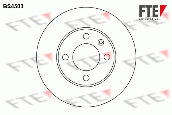 BS4503 FTE Тормозной диск (фото 1)