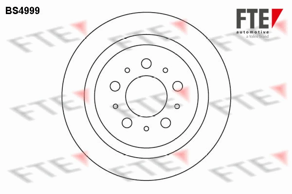 BS4999 FTE Тормозной диск (фото 1)