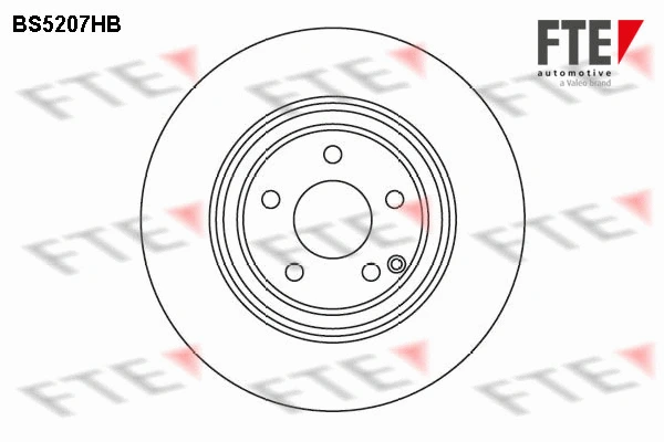 BS5207HB FTE Тормозной диск (фото 1)