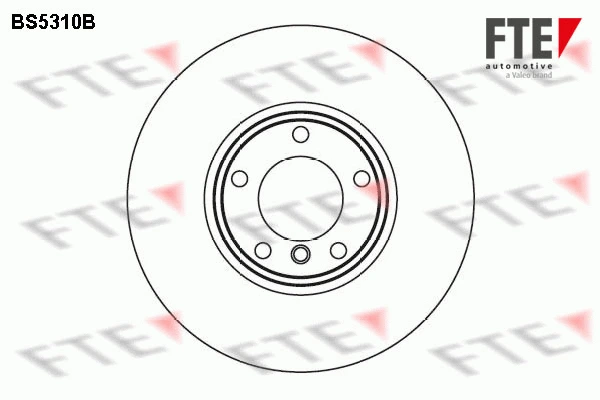 BS5310B FTE Тормозной диск (фото 1)