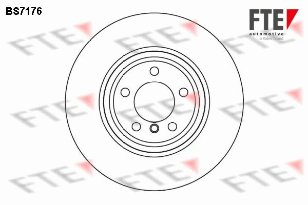 BS7176 FTE Тормозной диск (фото 1)