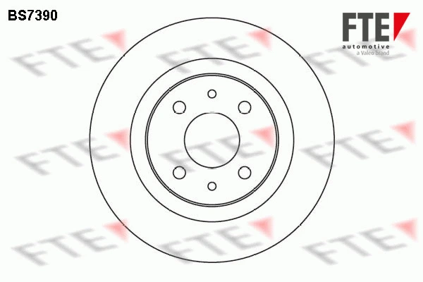 BS7390 FTE Тормозной диск (фото 1)