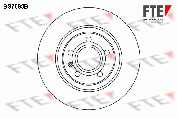 BS7698B FTE Тормозной диск (фото 1)