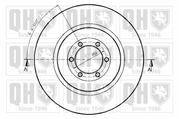 BDC3210 QUINTON HAZELL Тормозной диск (фото 2)