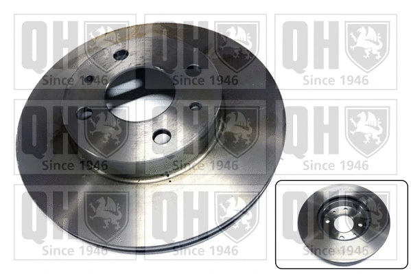 BDC3435 QUINTON HAZELL Тормозной диск (фото 1)