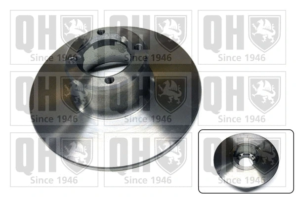 BDC3577 QUINTON HAZELL Тормозной диск (фото 1)