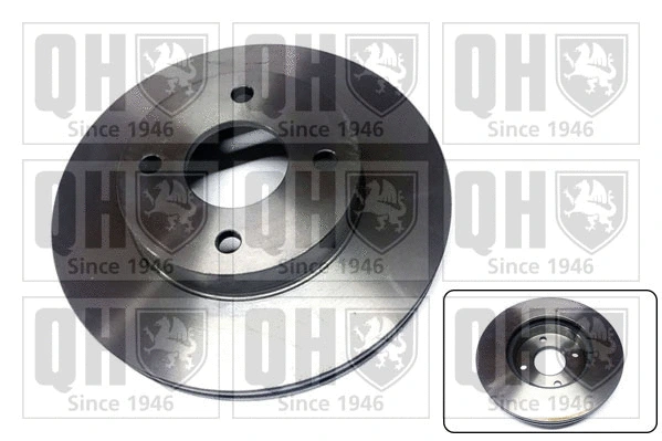 BDC3582 QUINTON HAZELL Тормозной диск (фото 1)