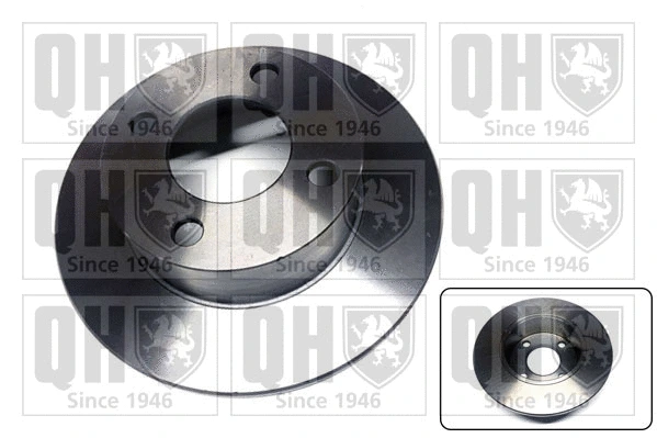 BDC3589 QUINTON HAZELL Тормозной диск (фото 1)