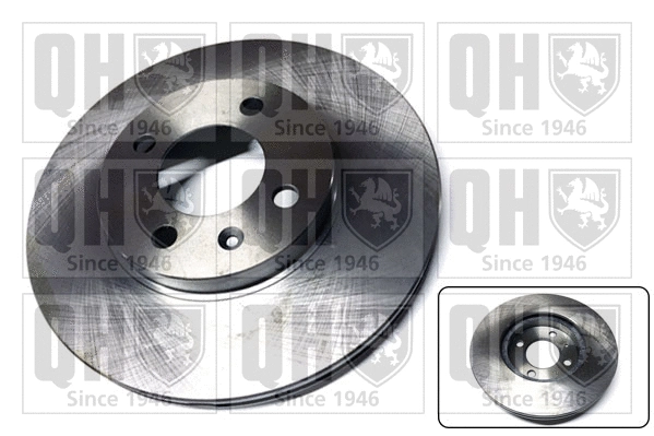 BDC3605 QUINTON HAZELL Тормозной диск (фото 1)