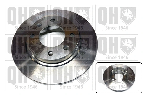 BDC3690 QUINTON HAZELL Тормозной диск (фото 1)