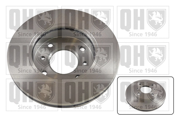 BDC3775 QUINTON HAZELL Тормозной диск (фото 1)