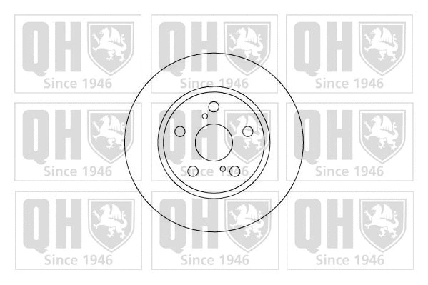 BDC3782 QUINTON HAZELL Тормозной диск (фото 1)