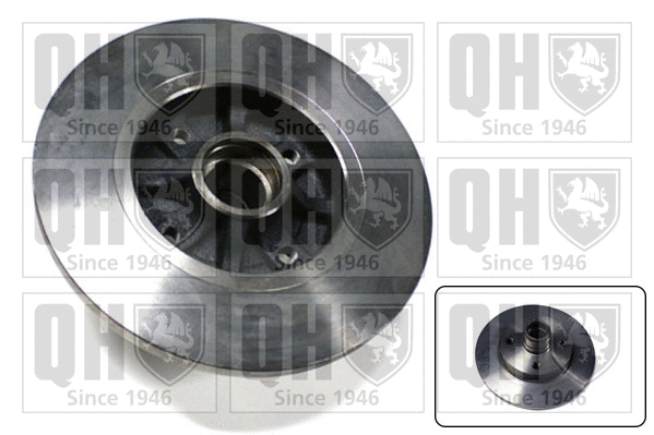 BDC3924 QUINTON HAZELL Тормозной диск (фото 1)