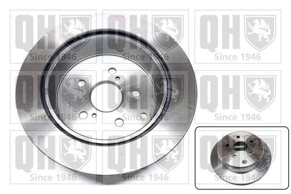 BDC3925 QUINTON HAZELL Тормозной диск (фото 1)