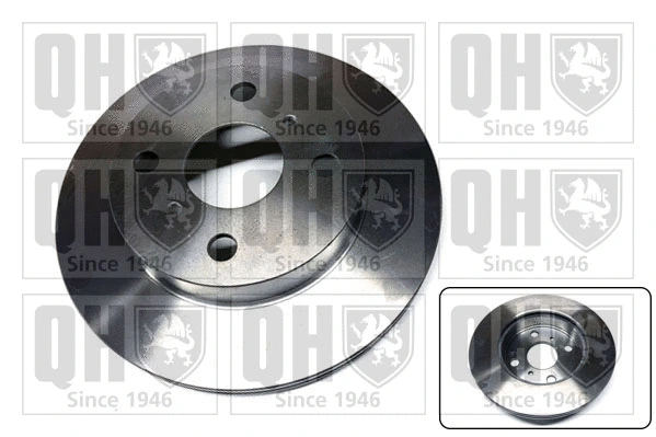 BDC4591 QUINTON HAZELL Тормозной диск (фото 1)