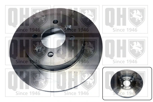 BDC4599 QUINTON HAZELL Тормозной диск (фото 1)
