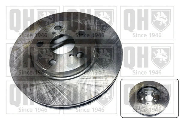 BDC4608 QUINTON HAZELL Тормозной диск (фото 1)