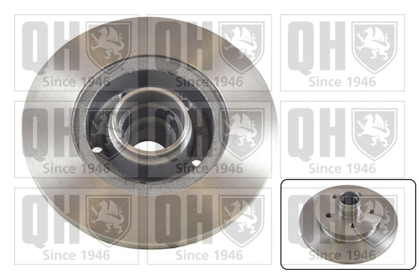 BDC4646 QUINTON HAZELL Тормозной диск (фото 1)