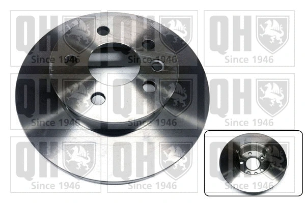 BDC4647 QUINTON HAZELL Тормозной диск (фото 1)