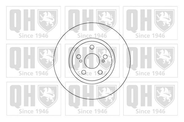 BDC4920 QUINTON HAZELL Тормозной диск (фото 1)