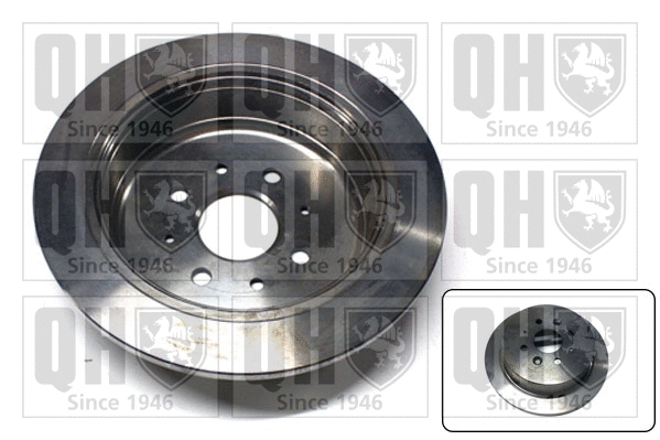 BDC4939 QUINTON HAZELL Тормозной диск (фото 1)
