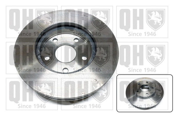 BDC5190 QUINTON HAZELL Тормозной диск (фото 1)