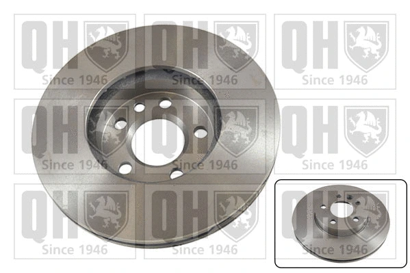 BDC5198 QUINTON HAZELL Тормозной диск (фото 1)