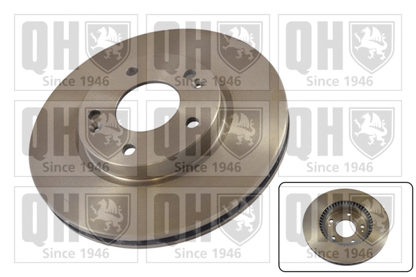 BDC5404 QUINTON HAZELL Тормозной диск (фото 1)