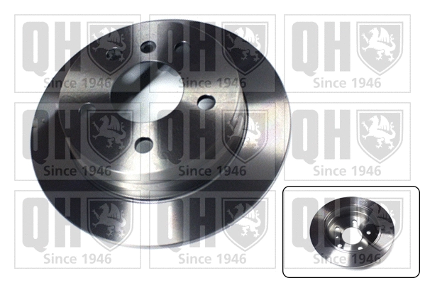 BDC5439 QUINTON HAZELL Тормозной диск (фото 1)