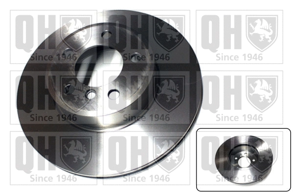 BDC5460 QUINTON HAZELL Тормозной диск (фото 1)