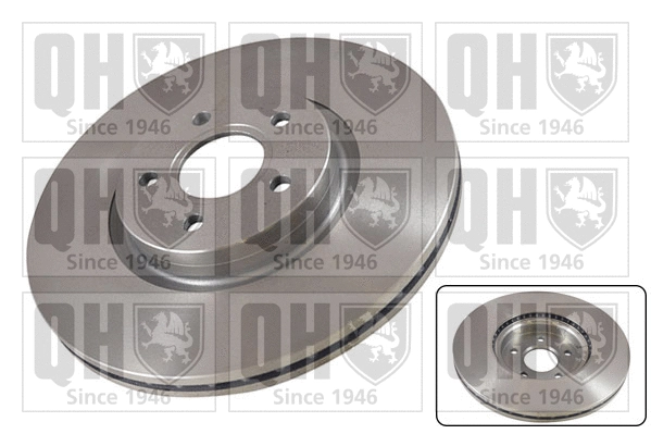 BDC5488 QUINTON HAZELL Тормозной диск (фото 1)