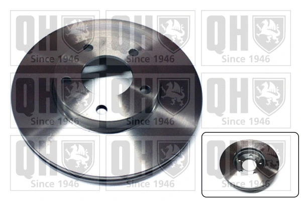 BDC5490 QUINTON HAZELL Тормозной диск (фото 1)