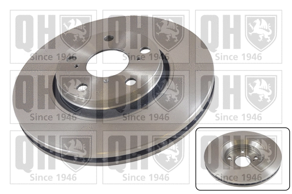 BDC5670 QUINTON HAZELL Тормозной диск (фото 1)