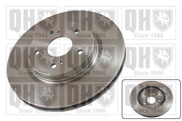 BDC5759 QUINTON HAZELL Тормозной диск (фото 1)