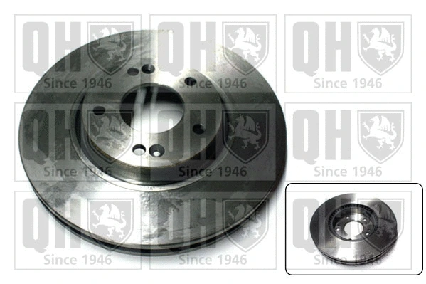 BDC5855 QUINTON HAZELL Тормозной диск (фото 1)